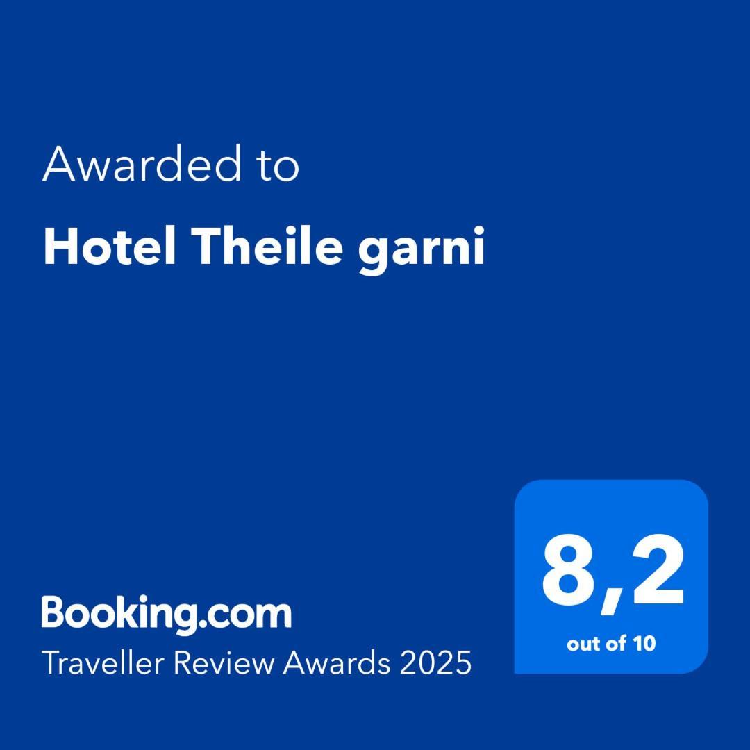 Hotel Theile Garni Гуммерсбах Экстерьер фото